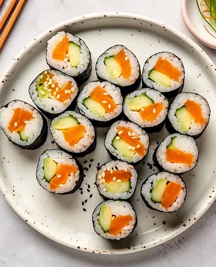 Vegan Sweet Potato Sushi Rolls