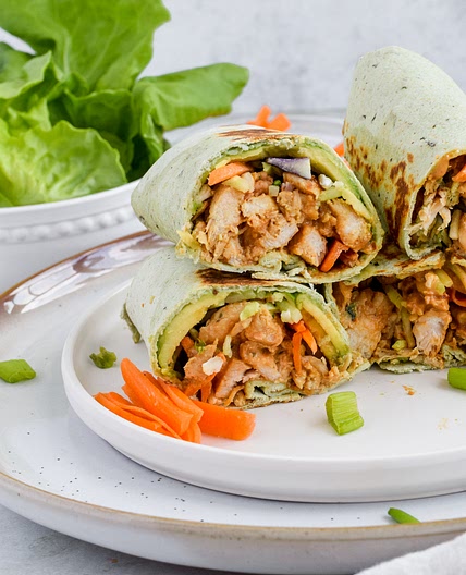 Oriental Chicken Wrap
