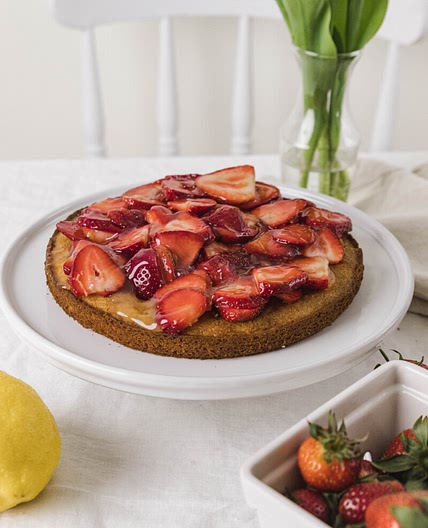 Summer Strawberry Torte Recipe