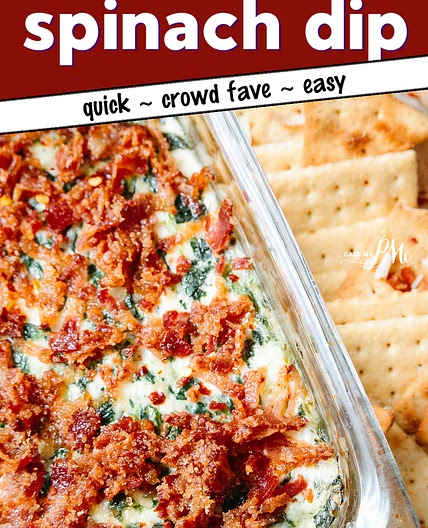 Hot Bacon Spinach Dip Recipe