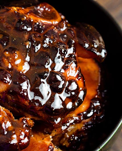 Maple Brown Sugar Glaze for Ham