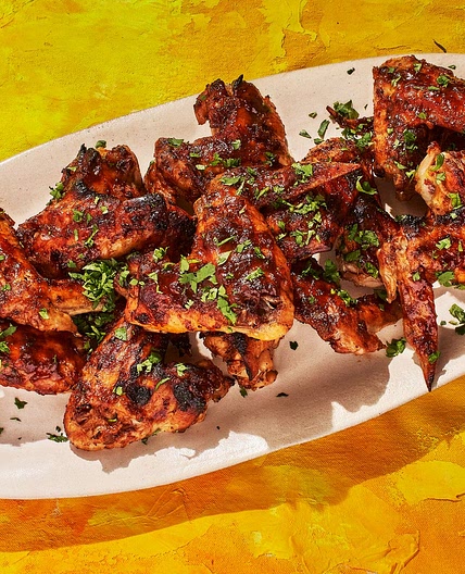 Burnt Masala Chicken Wings