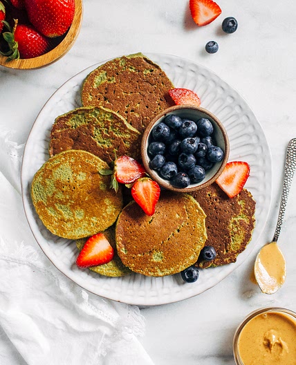 Super Green Baby Led Weaning Pancakes