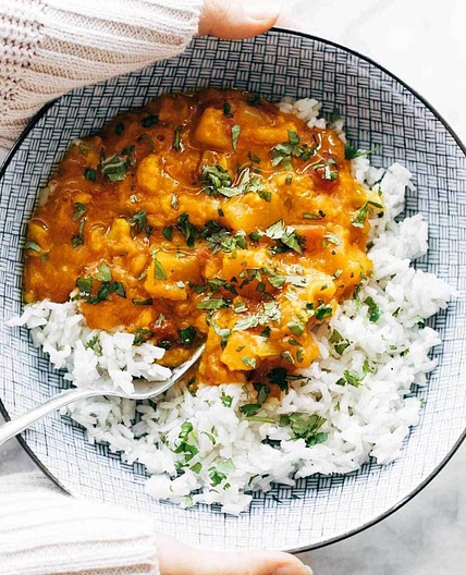 Instant Pot Cauliflower Curry