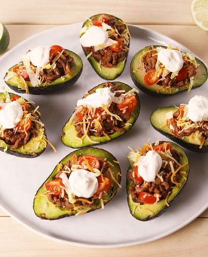 Taco Stuffed Avocados
