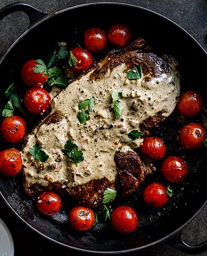 Easy creamy pepper sauce