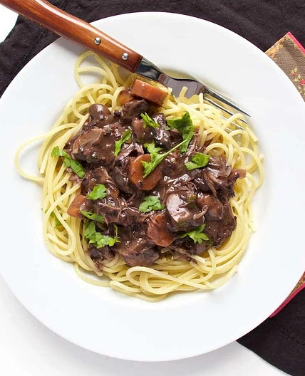 Beef Bourguignon Pasta