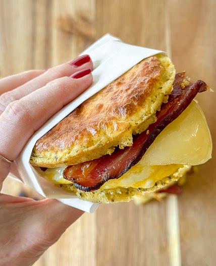 Grain Free English Muffins (in the microwave!)