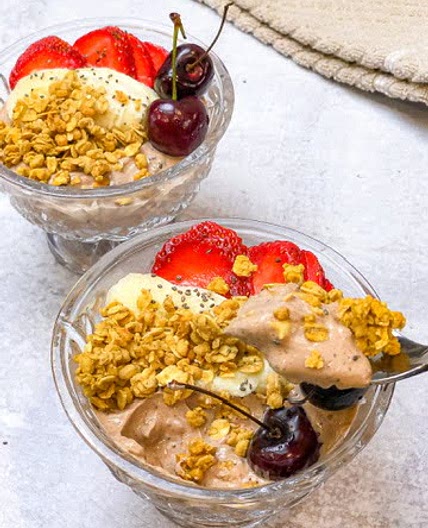 Chocolate Parfait Fluff