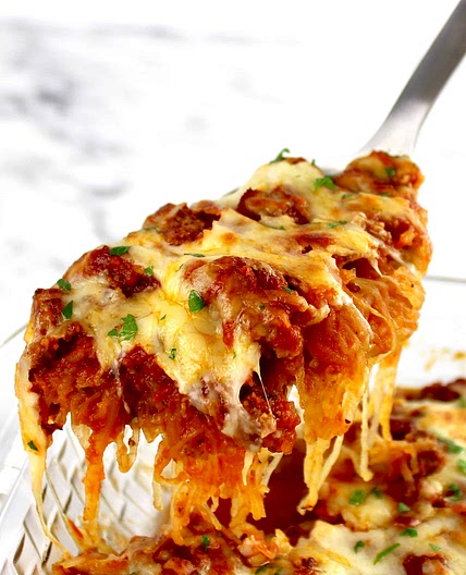 Italian Spaghetti Squash Casserole