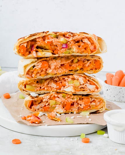 Buffalo Chicken Crunch Wrap