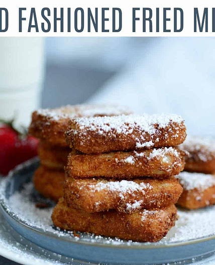 Old Fashioned Fried Milk