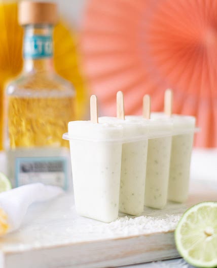 Tequila Lime Margarita Popsicles