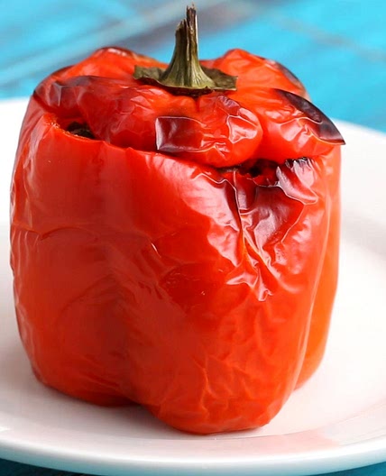Greek Stuffed Peppers Recipe by Tasty