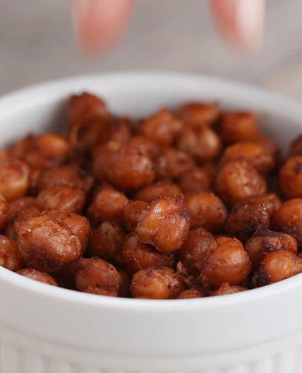 Chili Lime Crispy Chickpeas Recipe by Tasty