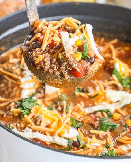 Beef Enchilada Soup