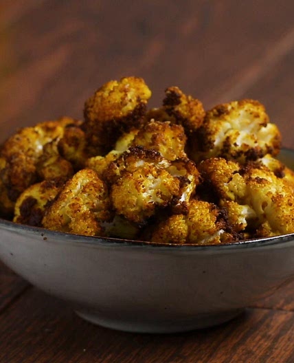 Roasted Cauliflower With Cumin And Turmeric Recipe by Tasty