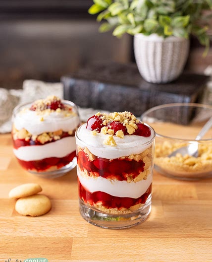 Dairy Free Cherry Cheesecake Cups (Gluten Free)