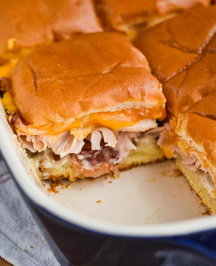 Turkey Bacon Ranch Sliders
