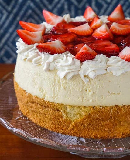 Strawberry Shortcake Cheesecake