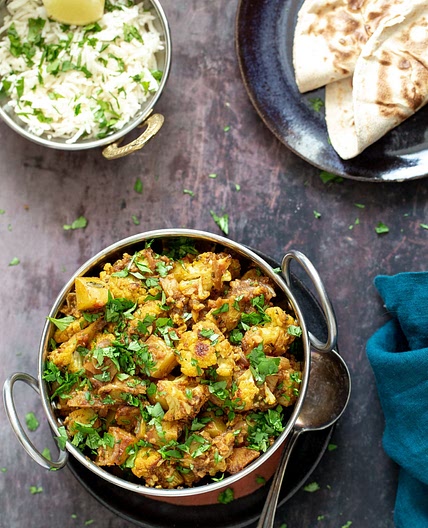 Restaurant Style Aloo Gobi