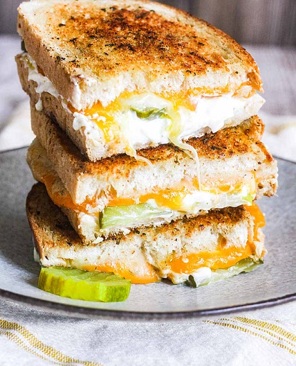 Pickle Grilled Cheese Sandwich