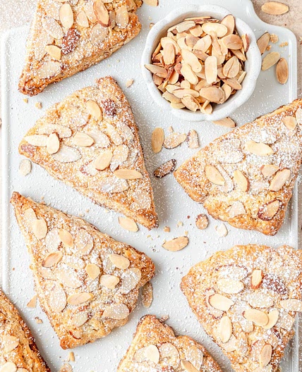 Brown Butter Almond Scones
