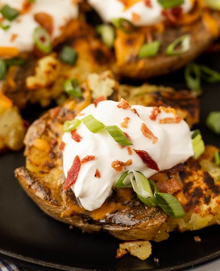 Blackstone Smashed Potatoes