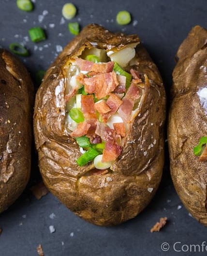 Air Fryer Baked Potatoes