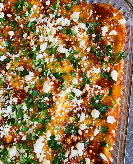 Huevos Rancheros Enchiladas