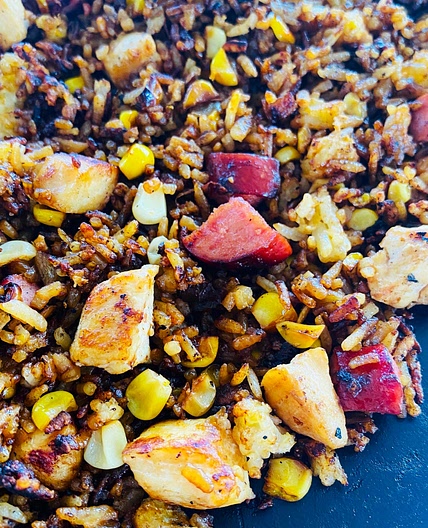 Blackstone Cajun Fried Rice