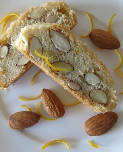 Vittoria's Traditional Italian Biscotti with Almonds and Orange Zest