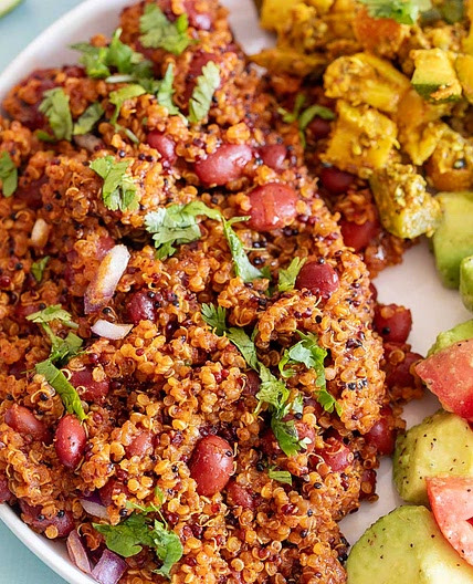 Instant Pot Quinoa and Red Beans