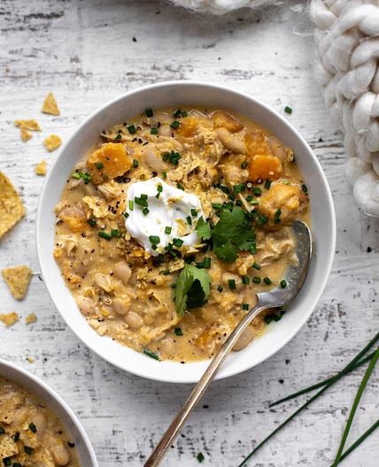 Butternut White Chicken Chili