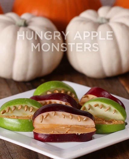 Hungry Apple Monsters Recipe by Tasty