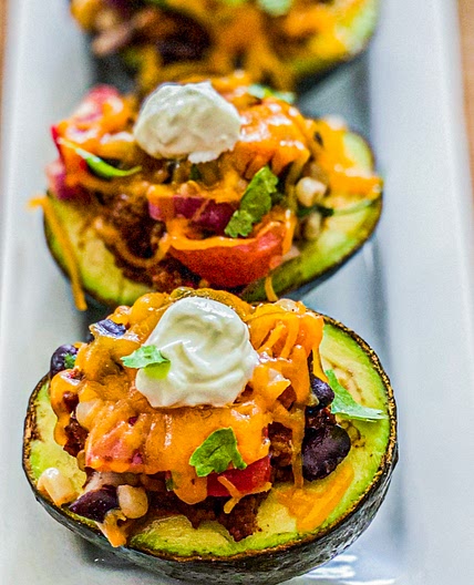 Avocado Taco Boats