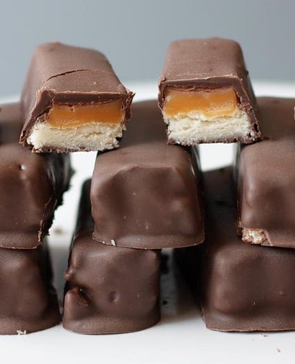 Homemade Twix Bars
