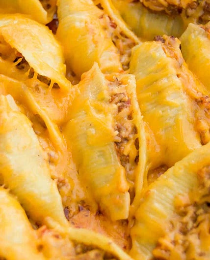 Cheeseburger Stuffed Shells