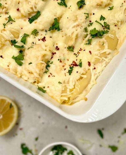 Creamy Cajun Chicken Stuffed Shells