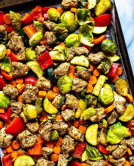 Sheet Pan Balsamic Chicken