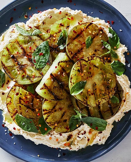 Grilled Green Tomatoes