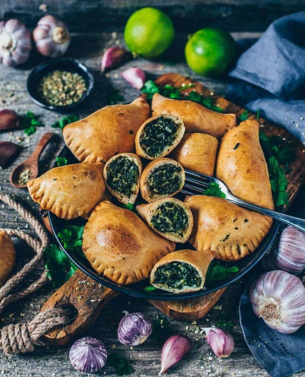 Vegan Empanadas with Spinach