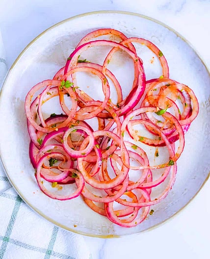 Lachha Pyaz / Indian Onion Salad