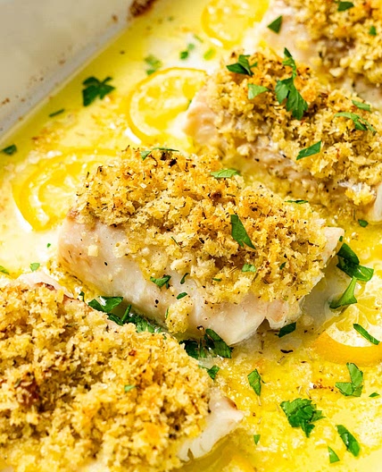 Panko Baked Cod