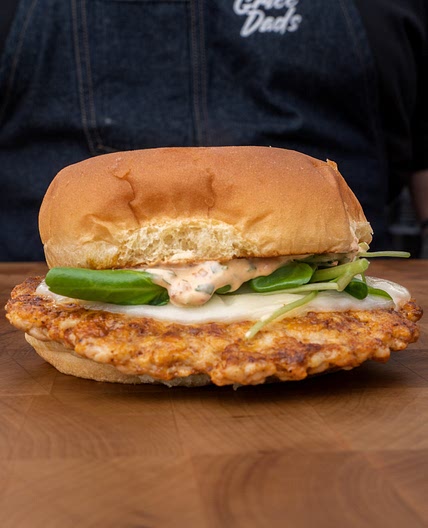 Chicken Chipotle Smashburgers