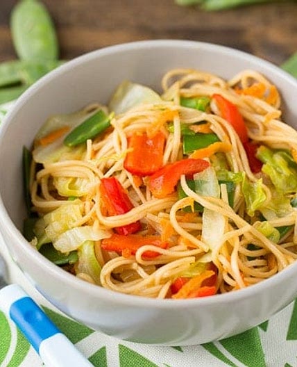 Veggie Stuffed Chow Mein