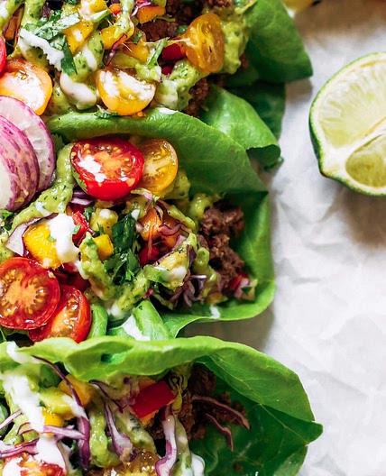 Whole30 Dinner Tacos With Mango Lime Salsa