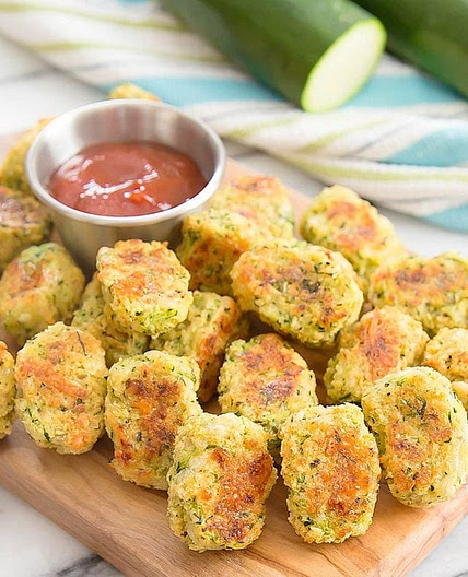 Parmesan Zucchini Tots
