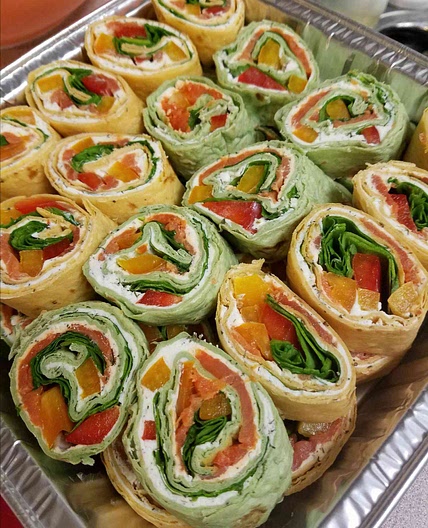 Smoked Salmon Pinwheels