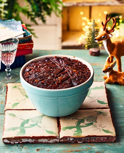 Chocolate Orange Christmas Pudding